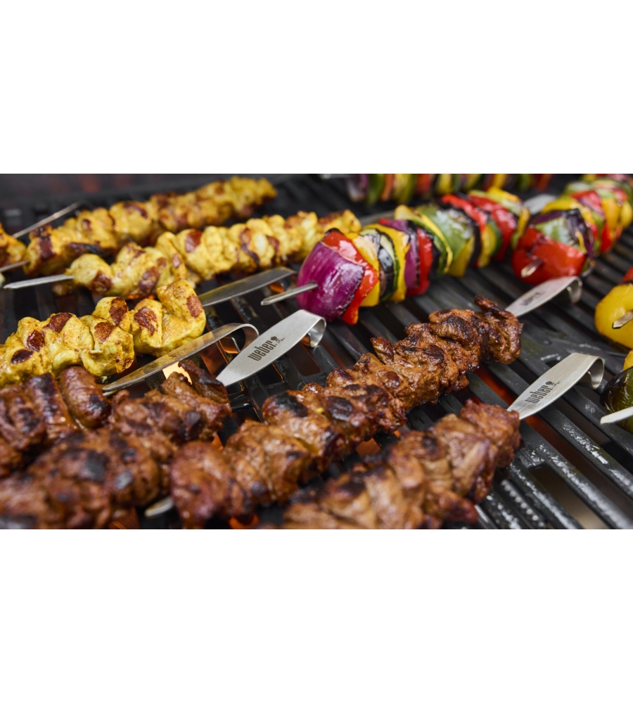 BARBECUE A GAS WEBER "GENESIS E-415" NERO 4 BRUCIATORI