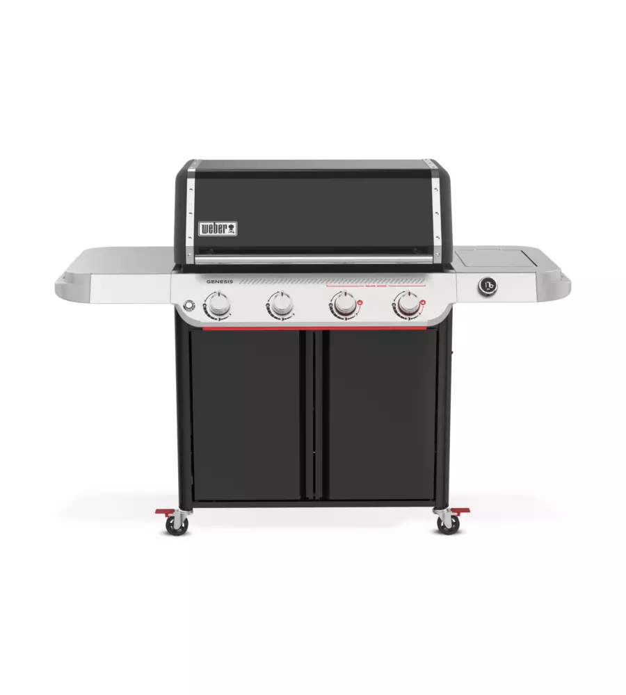 BARBECUE A GAS WEBER "GENESIS E-425" NERO 4 BRUCIATORI