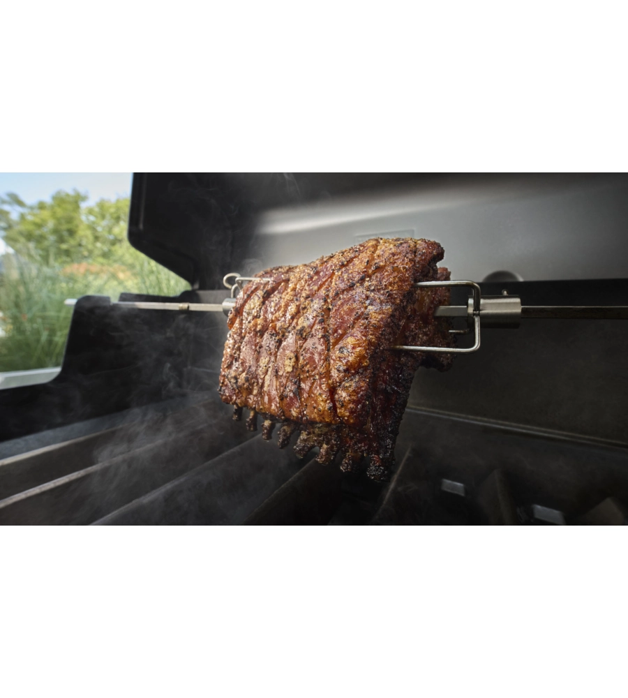 BARBECUE A GAS WEBER "GENESIS E-425" NERO 4 BRUCIATORI