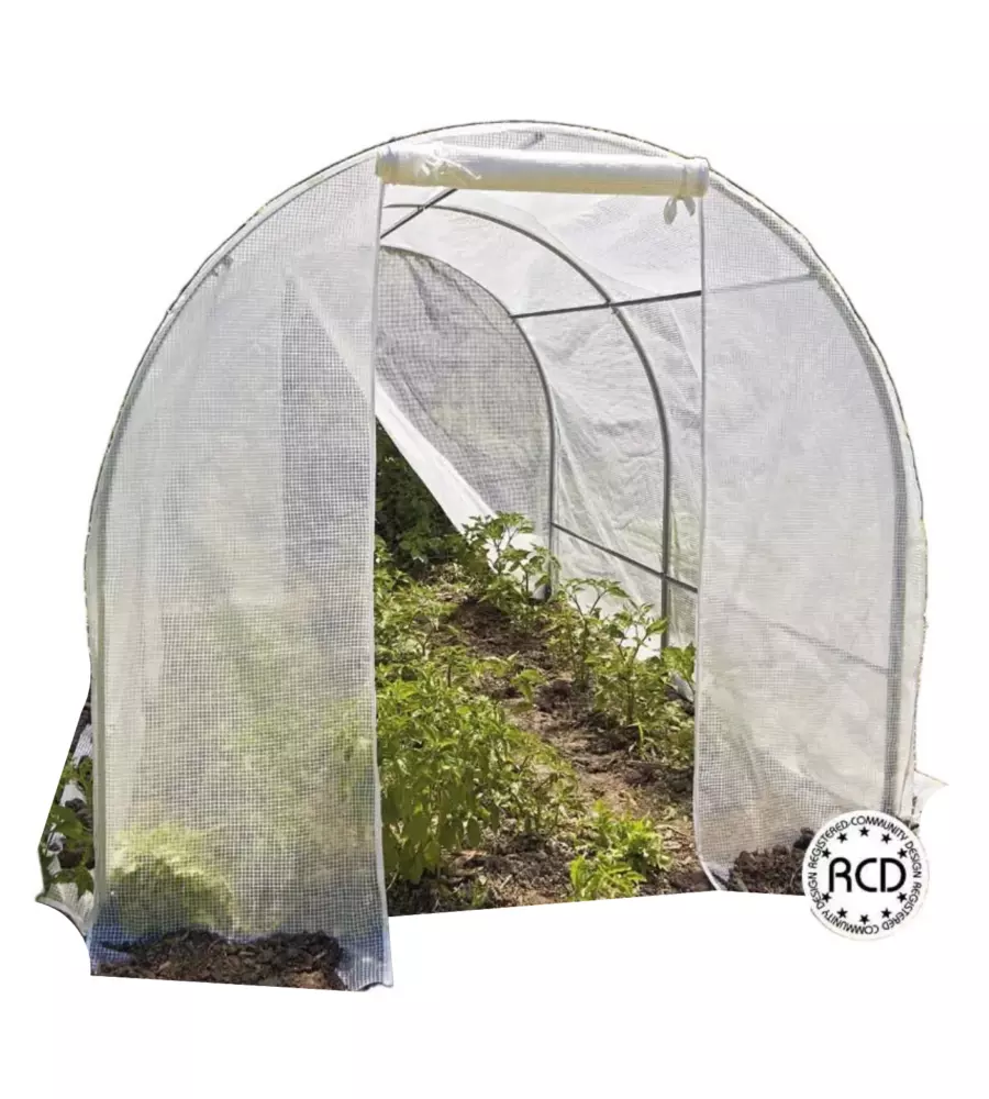 TELO DI RICAMBIO VERDEMAX PER SERRA SIBERIA IN PE RINFORZATO TRASPARENTE 200X300X175 CM
