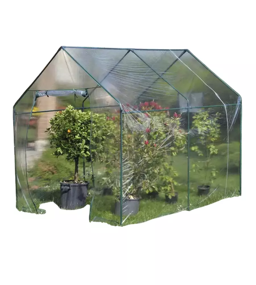 TELO DI RICAMBIO VERDEMAX PER SERRA NARCISO IN PLASTICA TRASPARENTE 185X240X205 CM