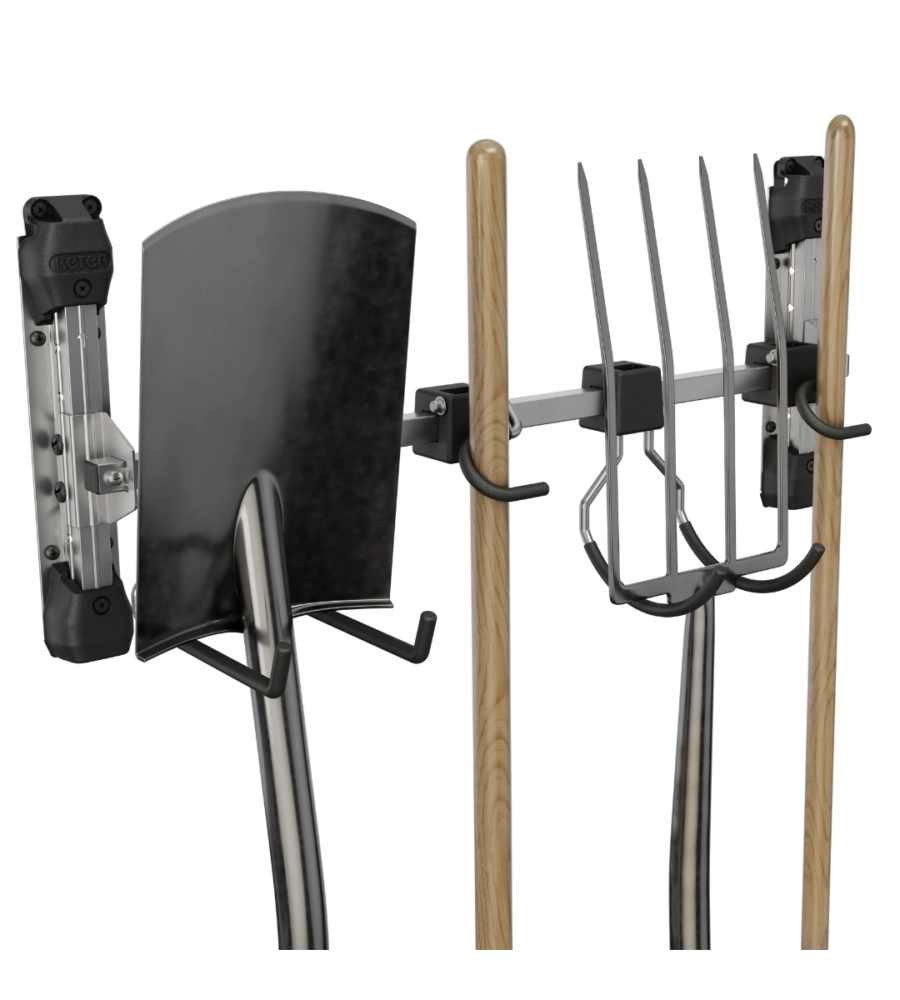 KIT APPENDI ATTREZZI KETER IN METALLO 74X31 CM