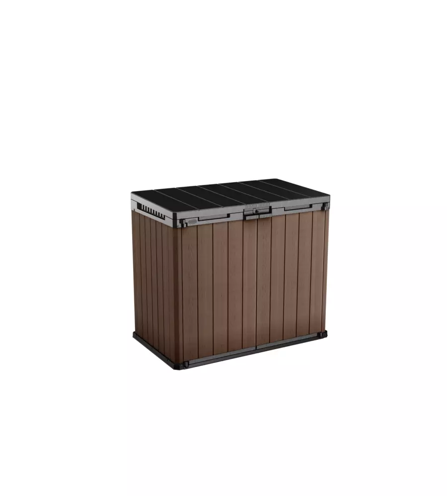 COPRIBIDONE O PORTATTREZZI KETER "STORE IT OUT DARWIN" IN RESINA MARRONE 141X82X120 CM