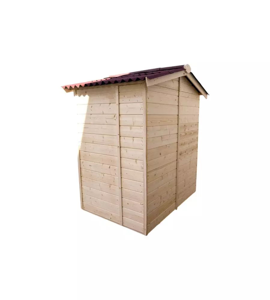 CASETTA IN LEGNO DA GIARDINO HABRITA "EDEN" IN ABETE MASSELLO 180X145X204 CM