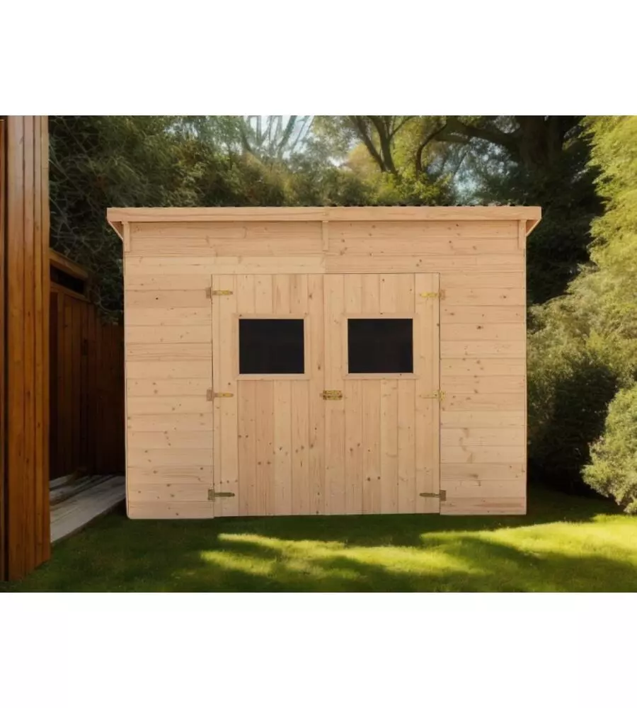 CASETTA IN LEGNO DA GIARDINO HABRITA "CD 2820.01" 320X220X220 CM