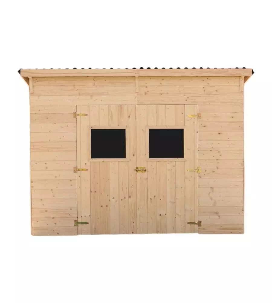 CASETTA IN LEGNO DA GIARDINO HABRITA "CD 2820.01" 320X220X220 CM
