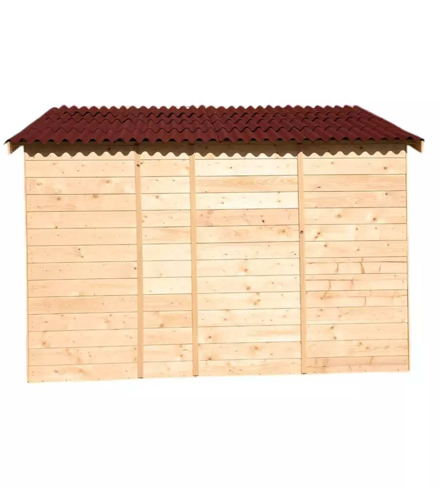 CASETTA IN LEGNO DA GIARDINO HABRITA "CD 2820.01" 320X220X220 CM