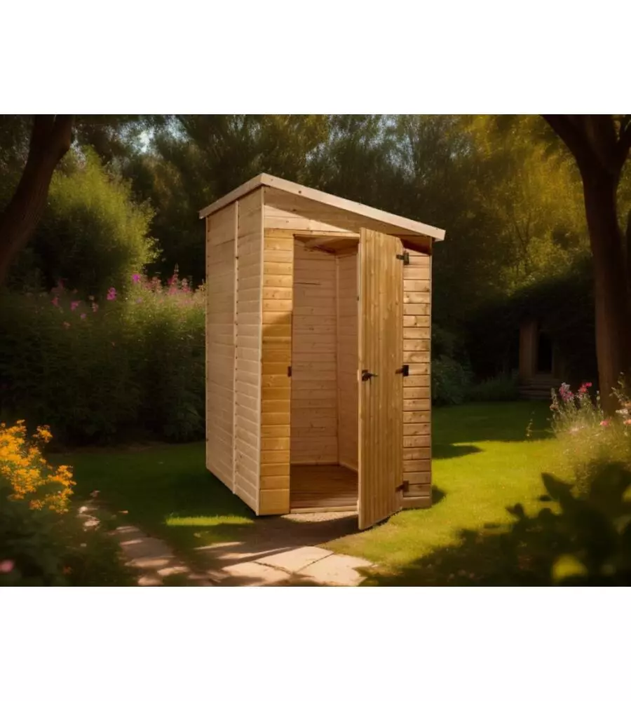 CASETTA IN LEGNO DA GIARDINO HABRITA "EDEN" 223X130X220 CM
