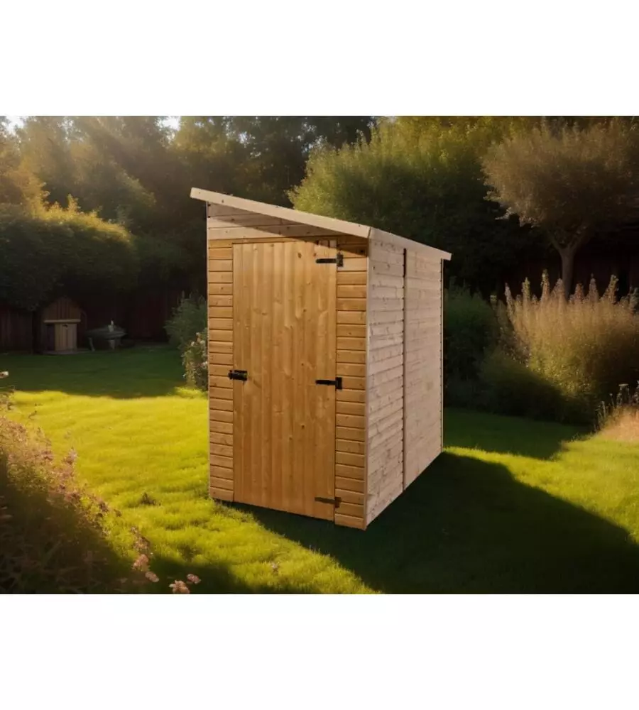 CASETTA IN LEGNO DA GIARDINO HABRITA "EDEN" 223X130X220 CM