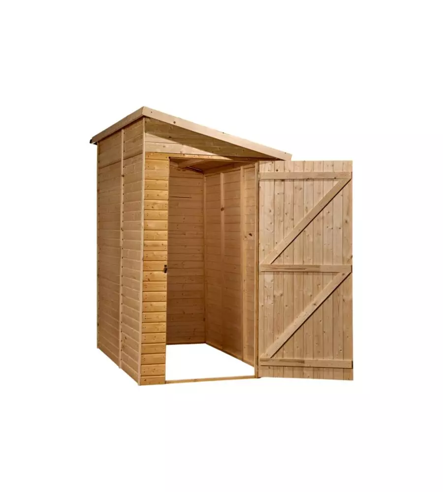 CASETTA IN LEGNO DA GIARDINO HABRITA "EDEN" 223X130X220 CM