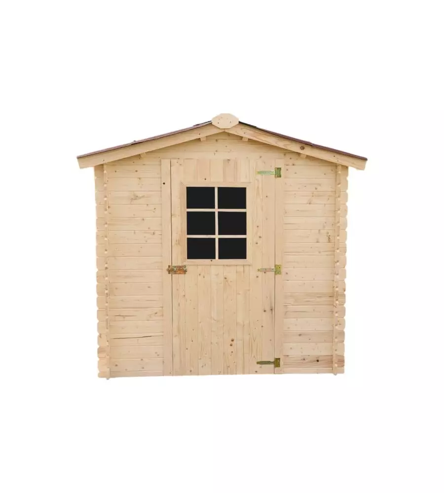 CASETTA IN LEGNO DA GIARDINO HABRITA "ALBON" 205X199X197 CM