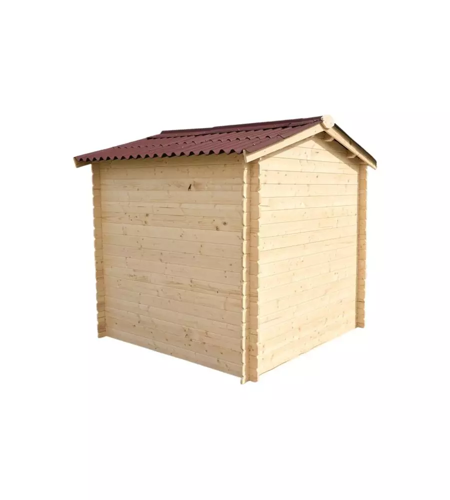 CASETTA IN LEGNO DA GIARDINO HABRITA "ALBON" 205X199X197 CM