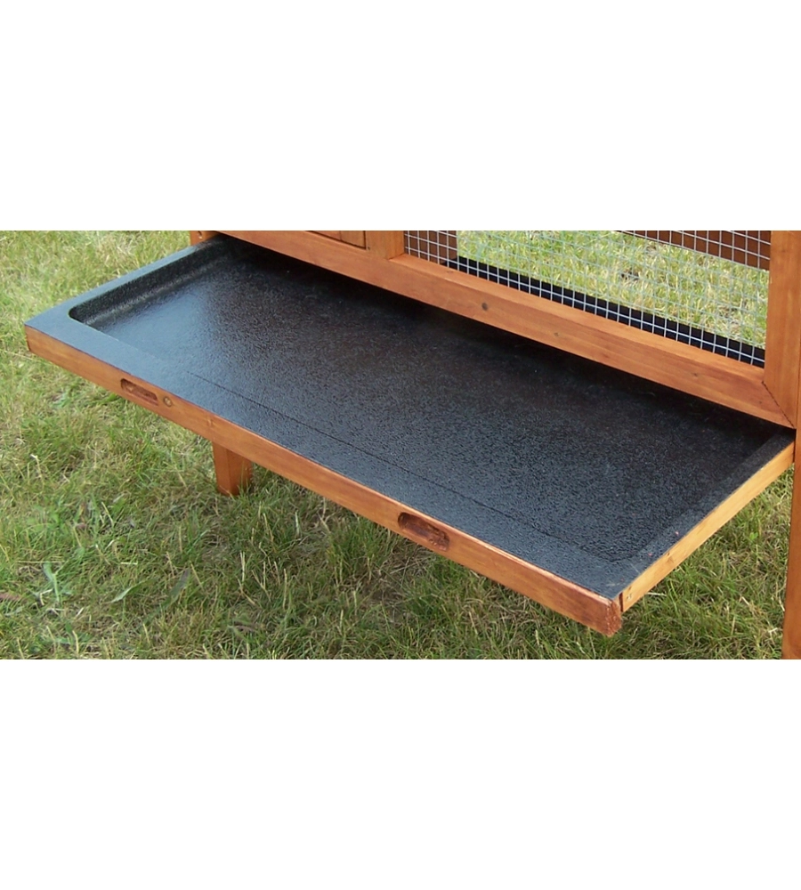 CONIGLIERA DA ESTERNO IN LEGNO HABRITA "CL 1007" 91,5X45X70 CM
