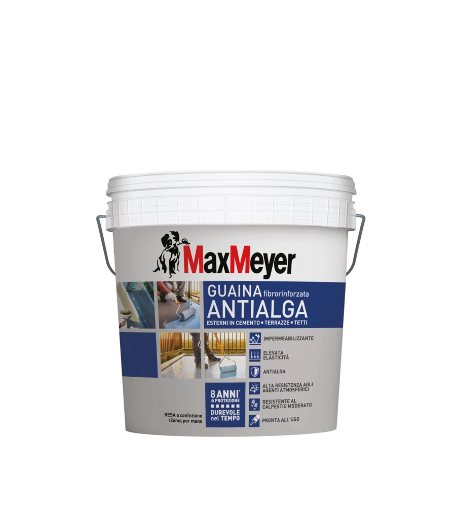 PITTURA GUAINA ANTIALGA PLUS MAX MEYER GRIGIO 4 LT