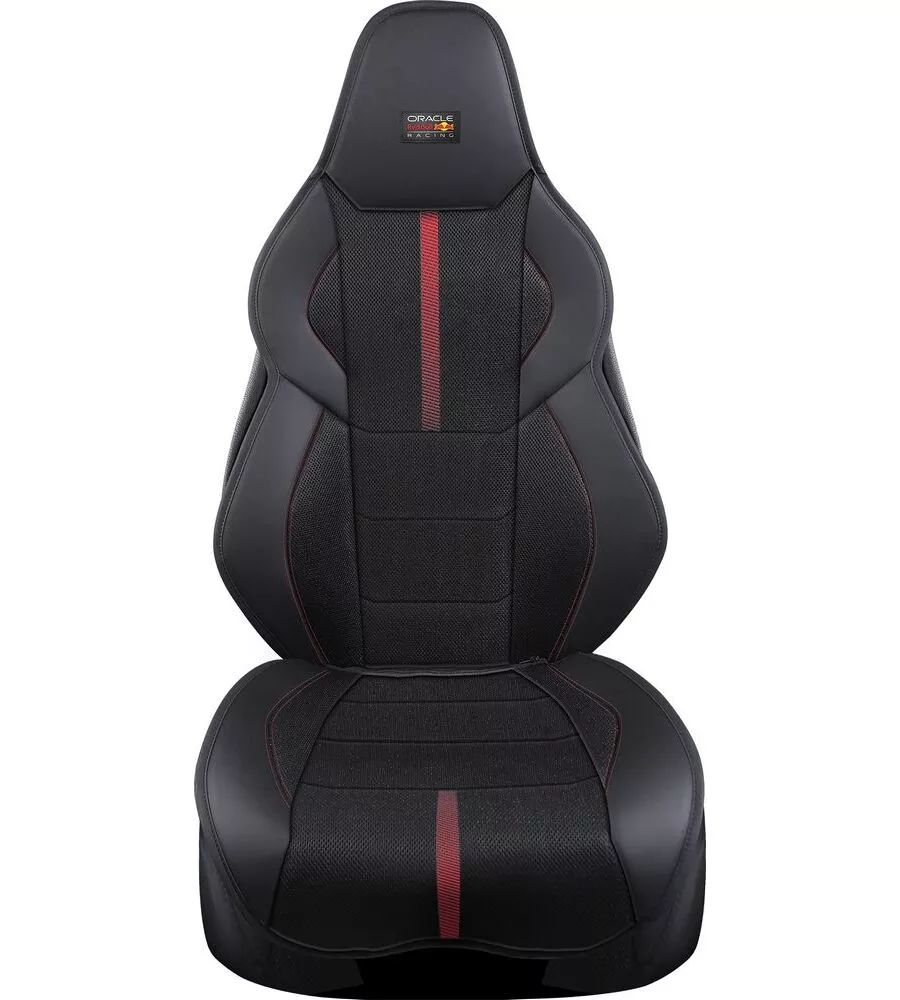COPRISEDILE AUTO REDBULL "POWERBAR II" NERO E ROSSO