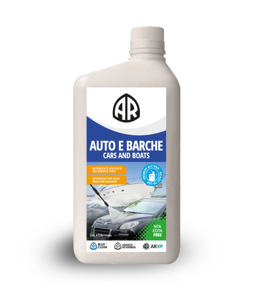 DETERGENTE PER IDROPULITRICI ANNOVI REVERBERI "AUTO E BARCHE" 1 L