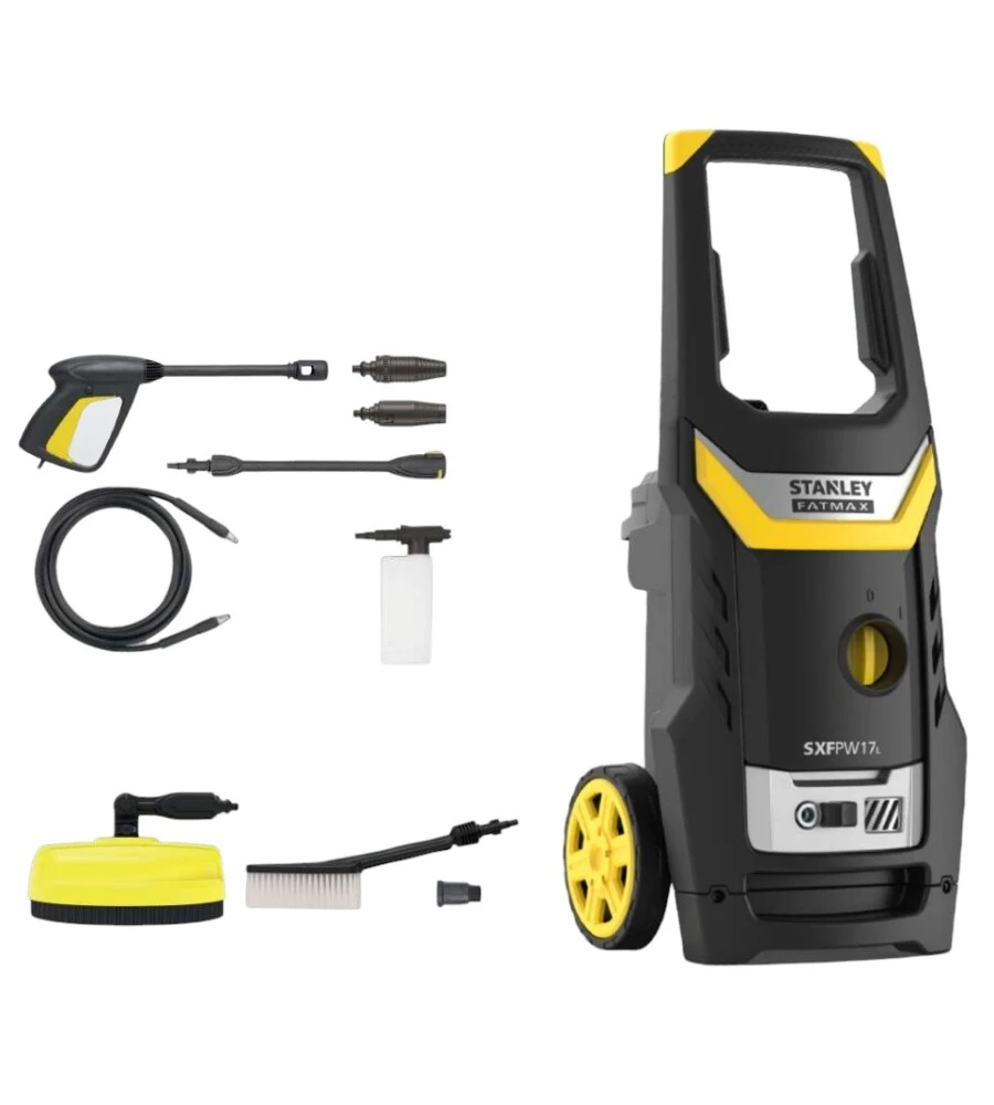 IDROPULITRICE ELETTRICA A FREDDO STANLEY FATMAX "SXFPW17LP-E" 130 BAR 450 L/H 1700 W
