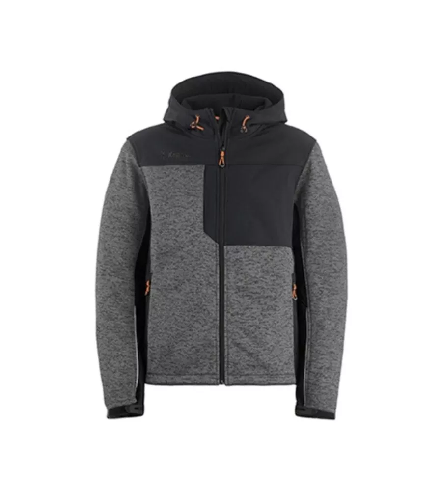 GIACCA DA LAVORO KAPRIOL "SOFTSHELL TENERE PRO" GRIGIO TG M