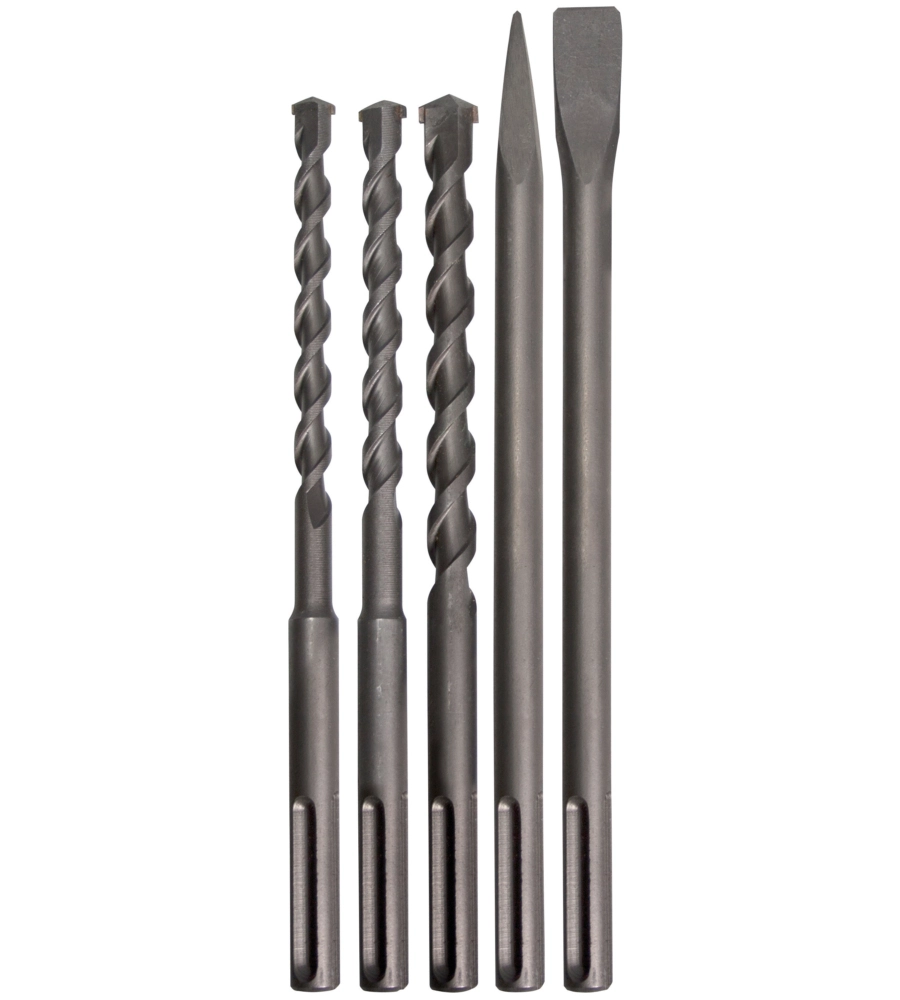SET PUNTE E SCALPELLI SDS-MAX VALEX - 5 PEZZI
