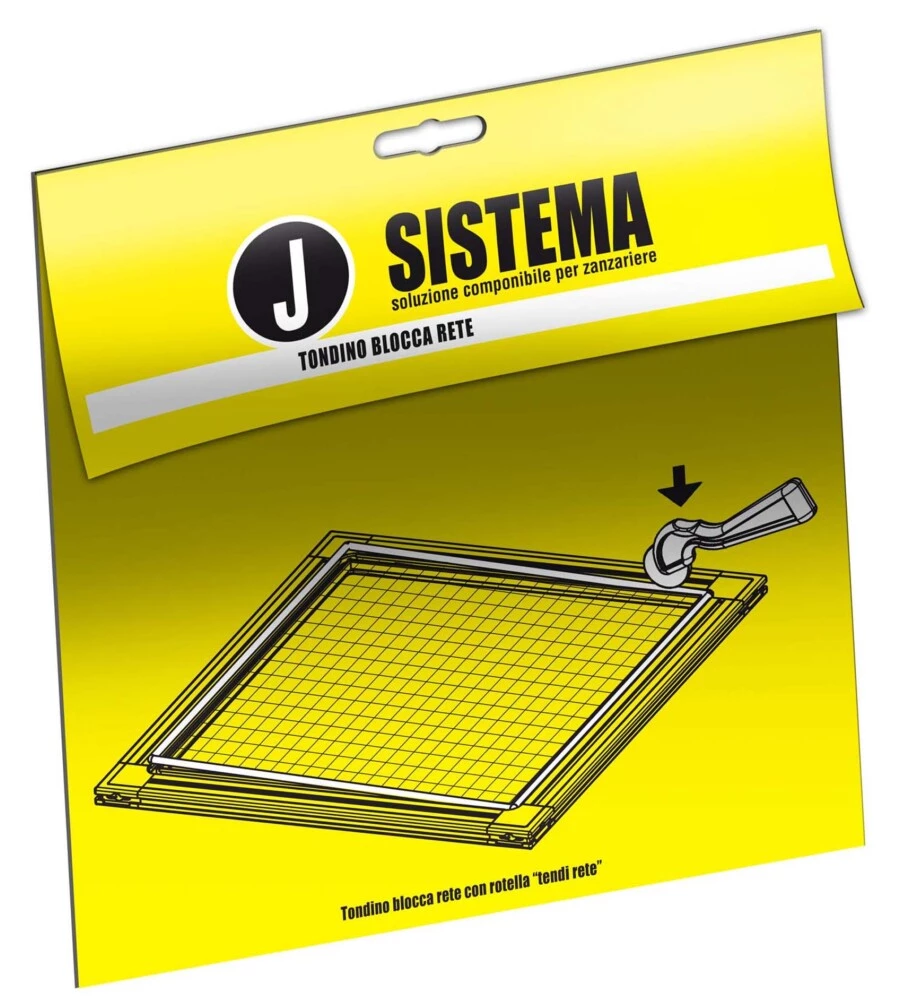 TONDINO BLOCCA RETE CON MANIGLIA SISTEMA 6 MT