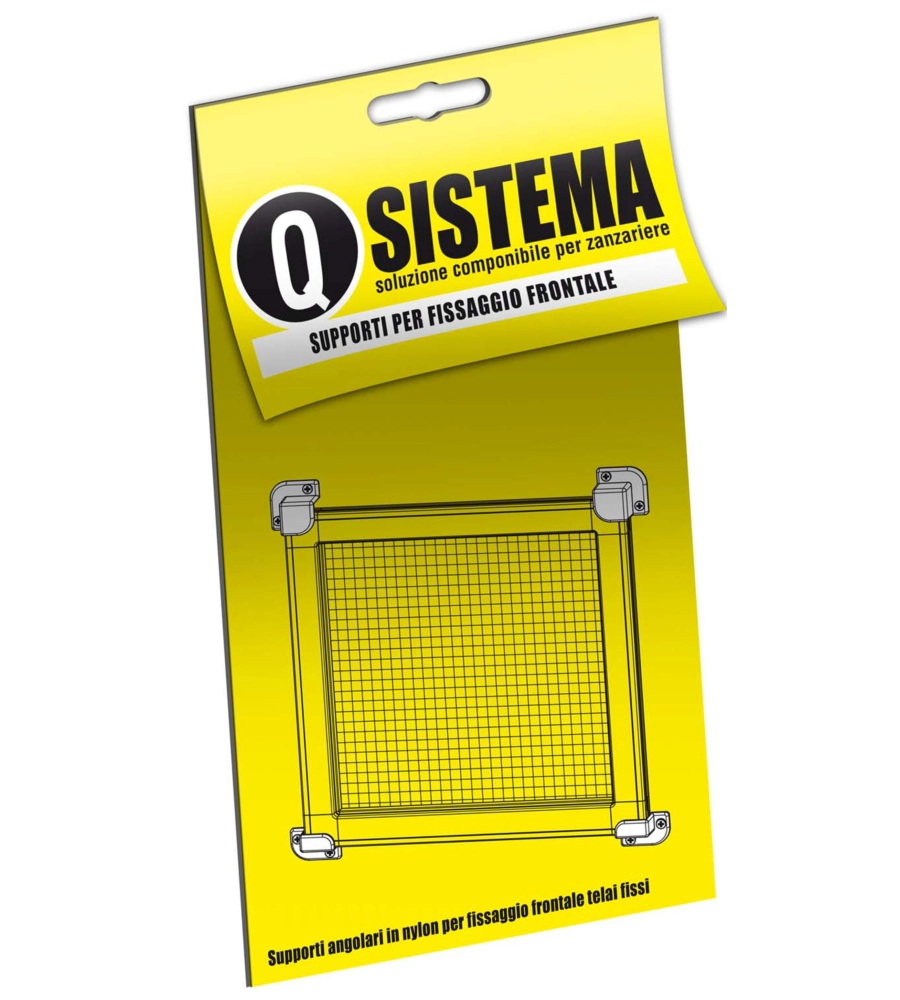 STAFFA DI FISSAGGIO FRONTALE SISTEMA 4 PEZZI