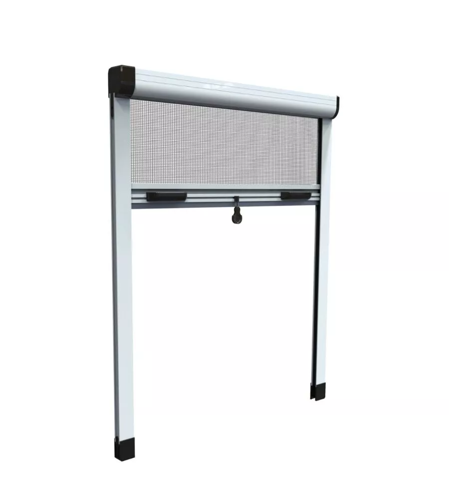 ZANZARIERA VERTICALE AVVOLGIBILE "ROTO" BIANCO 80X170 CM