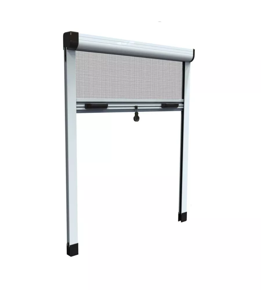 ZANZARIERA VERTICALE AVVOLGIBILE "ROTO" BIANCO 100X170 CM