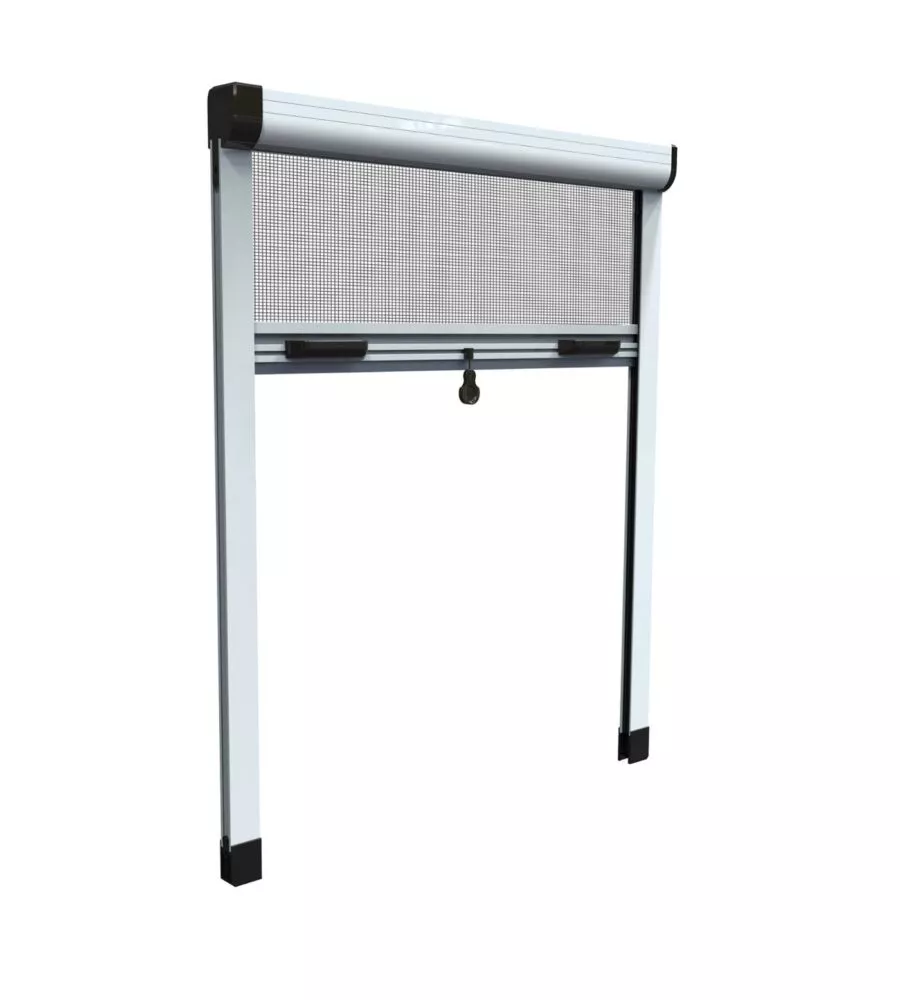 ZANZARIERA VERTICALE AVVOLGIBILE "ROTO" BIANCO 160X170 CM