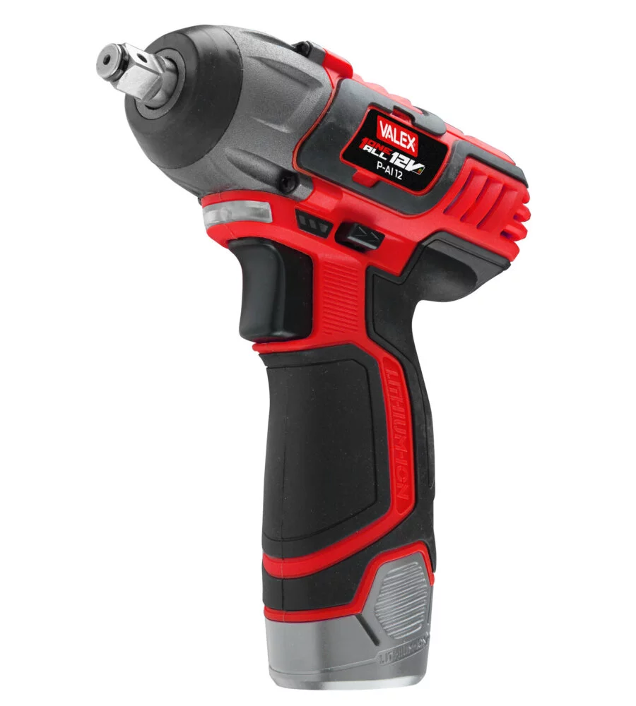 AVVITATORE AD IMPULSI A BATTERIA VALEX "P-AI 12" 12V, CON BATTERIA 2AH E CARICABATTERIE