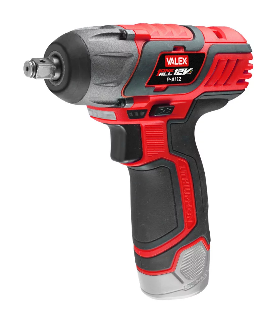 AVVITATORE AD IMPULSI A BATTERIA VALEX "P-AI 12" 12V, CON BATTERIA 2AH E CARICABATTERIE