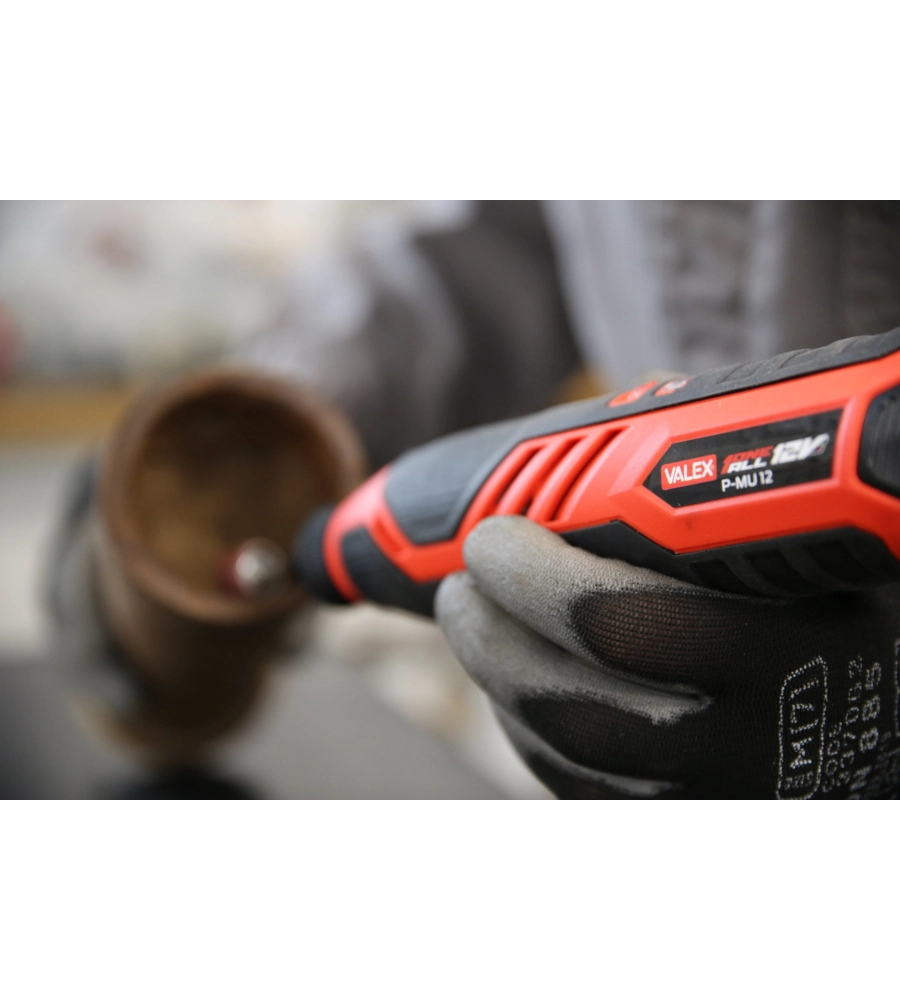 KIT AVVITATORE E MULTIUTENSILE A BATTERIA VALEX, 12 V BATTERIA 2 AH E CARICABATTERIE INCLUSI