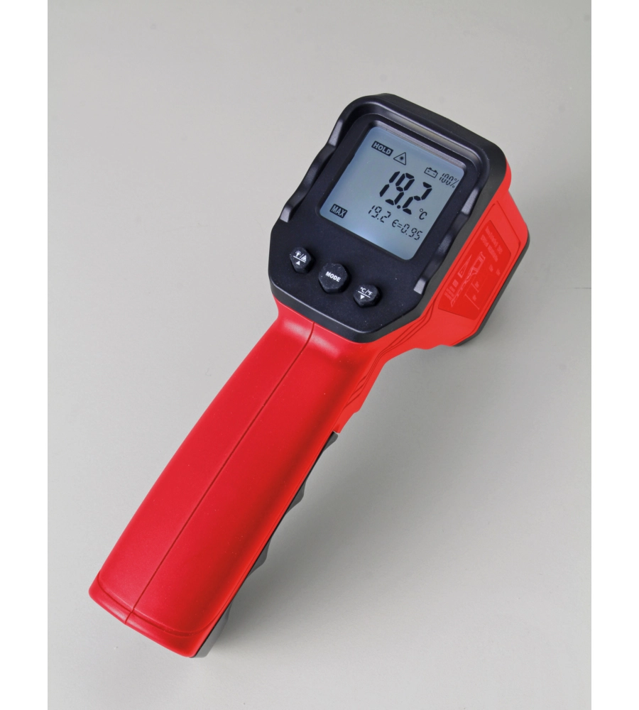 TERMOMETRO DIGITALE AD INFRAROSSI PER SUPERFICI - VALEX - MISURAZIONE DA -50°C A +550°C