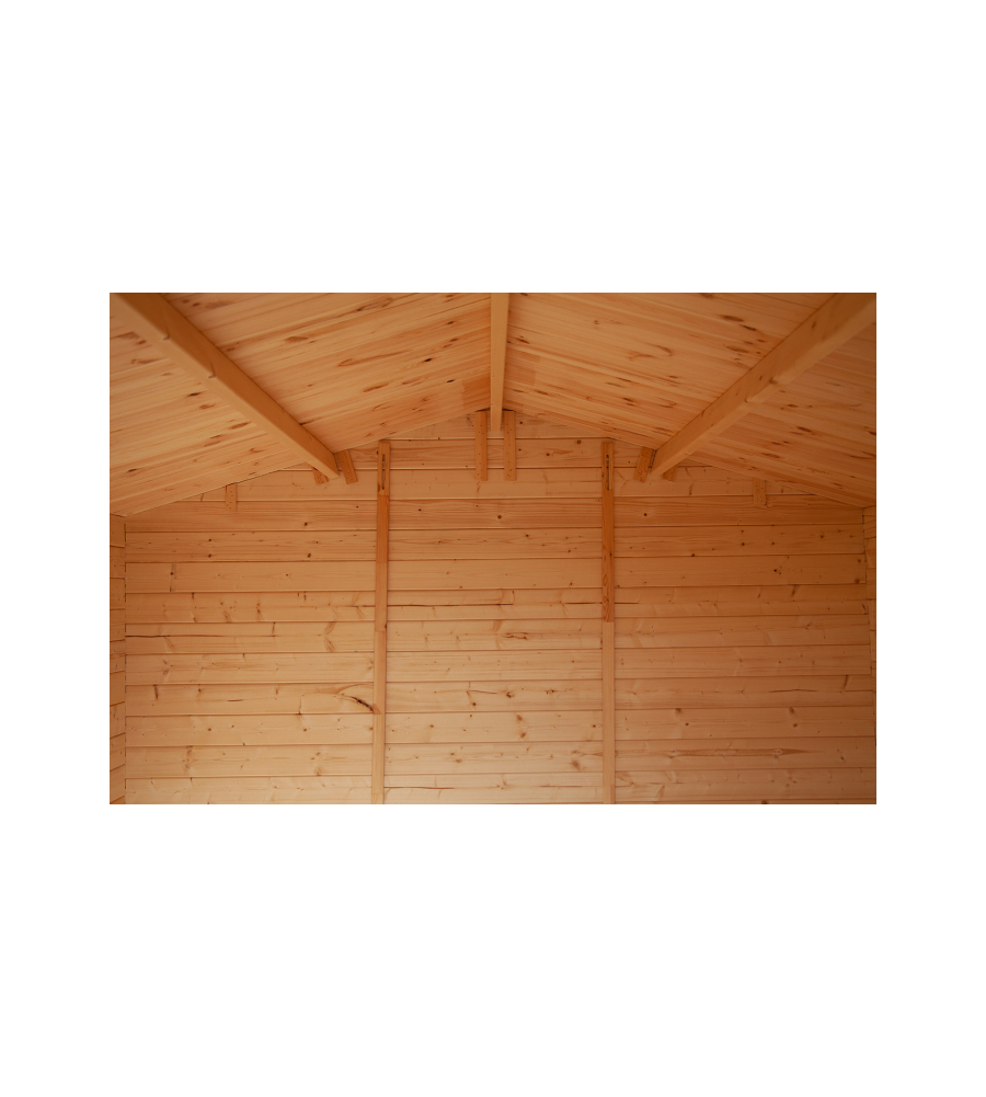 CASETTA IN LEGNO DA GIARDINO "VALENCIA" IN ABETE 427X413X239 CM