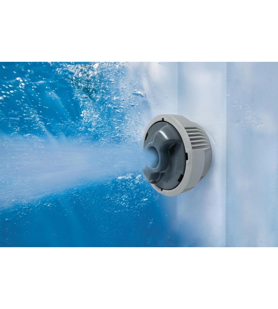 PISCINA IDROMASSAGGIO GONFIABILE BESTWAY "LAY-Z-SPA SANTORINI HYDROJET PRO" PER 5-7 PERSONE