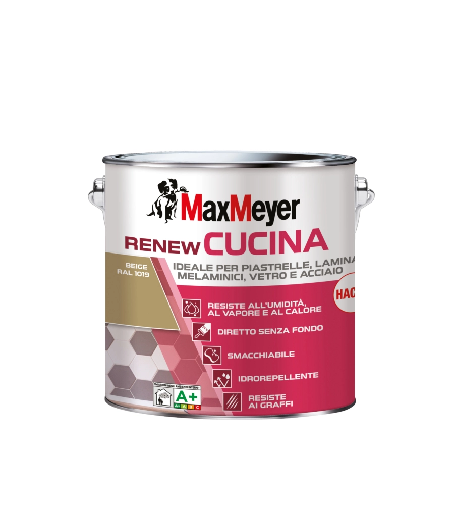 SMALTO ALL'ACQUA CUCINA MAX MEYER "RENEW" BEIGE 2 LT