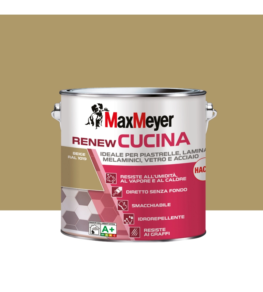 SMALTO ALL'ACQUA CUCINA MAX MEYER "RENEW" BEIGE 2 LT