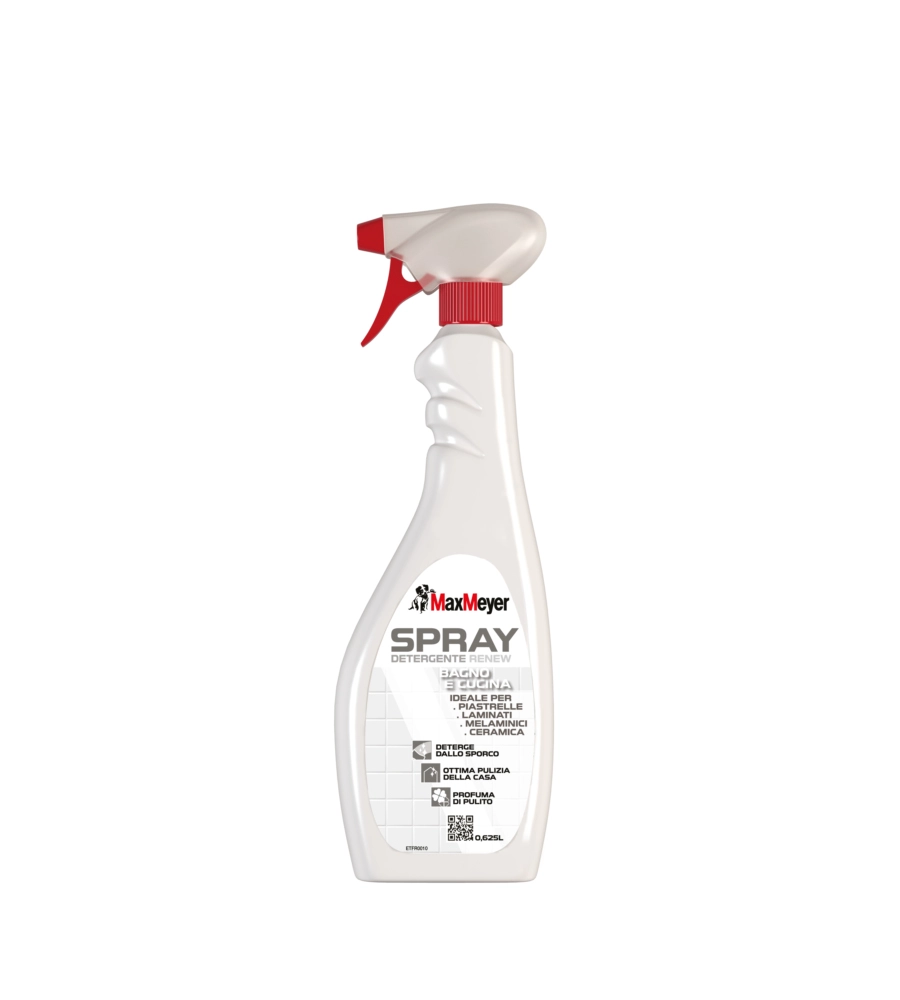 DETERGENTE SPRAY BAGNO E CUCINA MAX MEYER "RENEW" 0,625 LT