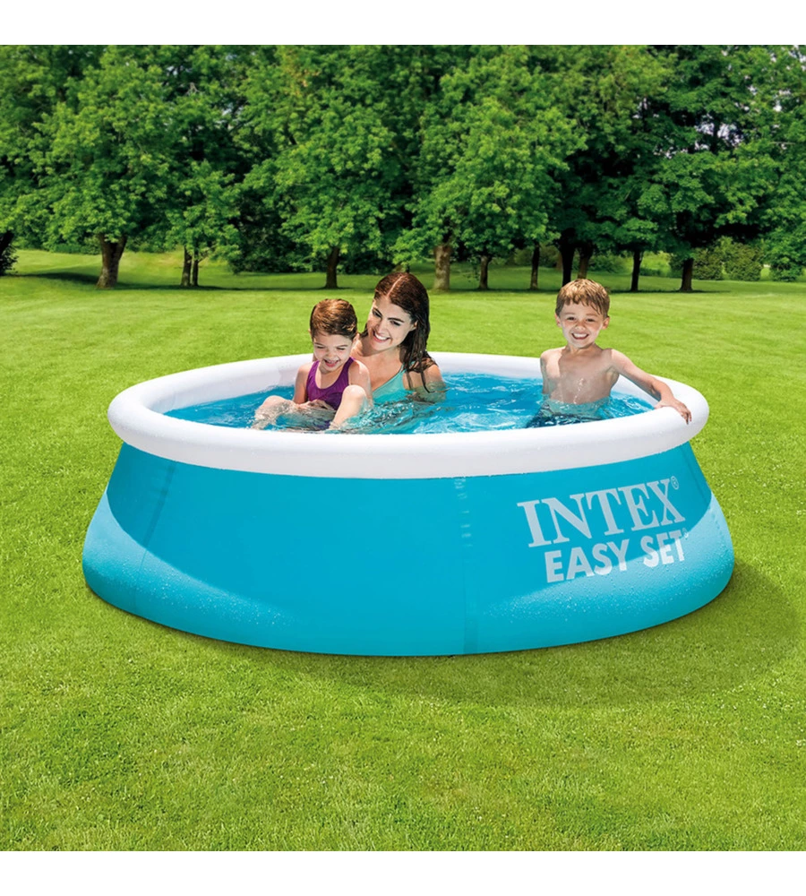 PISCINA GONFIABILE AUTOPORTANTE ROTONDA INTEX "MY FIRST EASY" 183X183X51 CM - COD. 28101NP