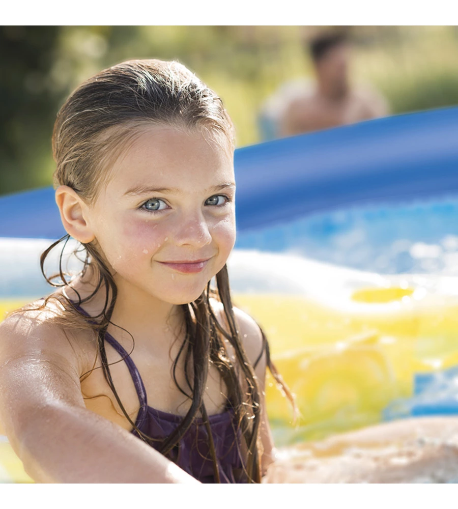 PISCINA GONFIABILE AUTOPORTANTE ROTONDA INTEX "EASY SET" 396X396X84 CM - COD. 28143NP