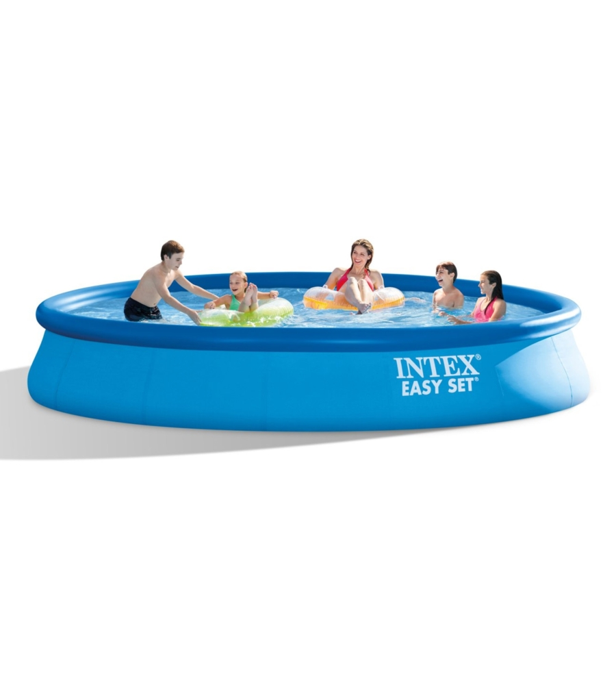PISCINA GONFIABILE AUTOPORTANTE ROTONDA INTEX "EASY SET" 457X457X84 CM - COD. 28158NP