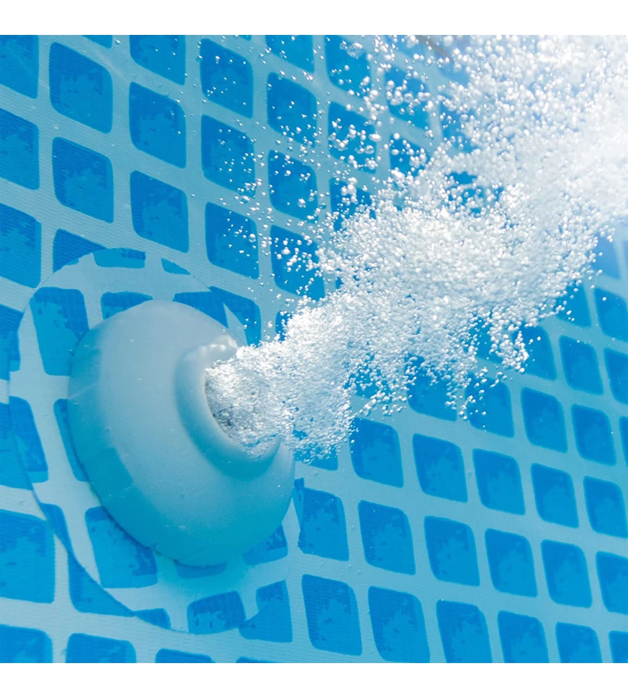 PISCINA FUORI TERRA CON STRUTTURA ROTONDA INTEX "METAL FRAME" BLU 305X305X76 CM - COD. 28202NP