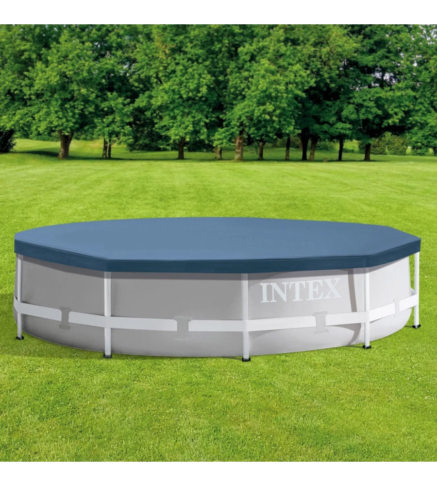 TELO DI COPERTURA PER PISCINA ROTONDA INTEX "METAL E PRISMA FRAME" 305X305X25 CM - COD. 28030