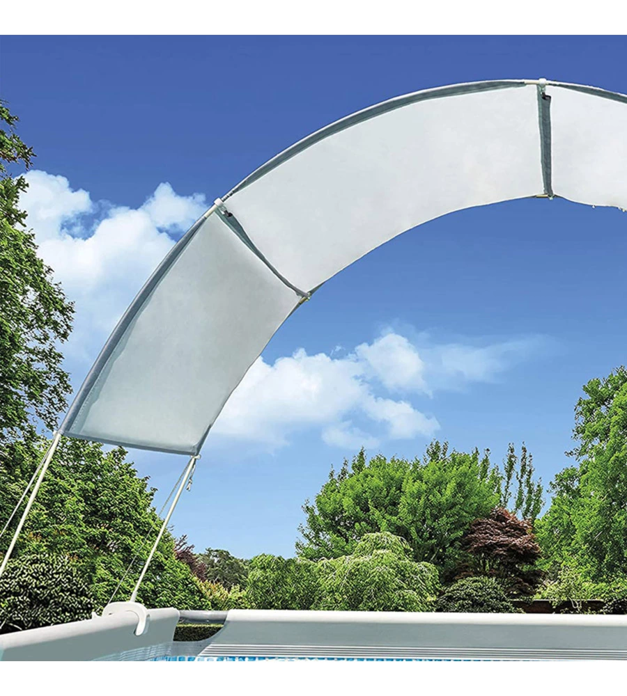 TETTOIA PARASOLE PER PISCINE INTEX IN PLASTICA - COD. 28054