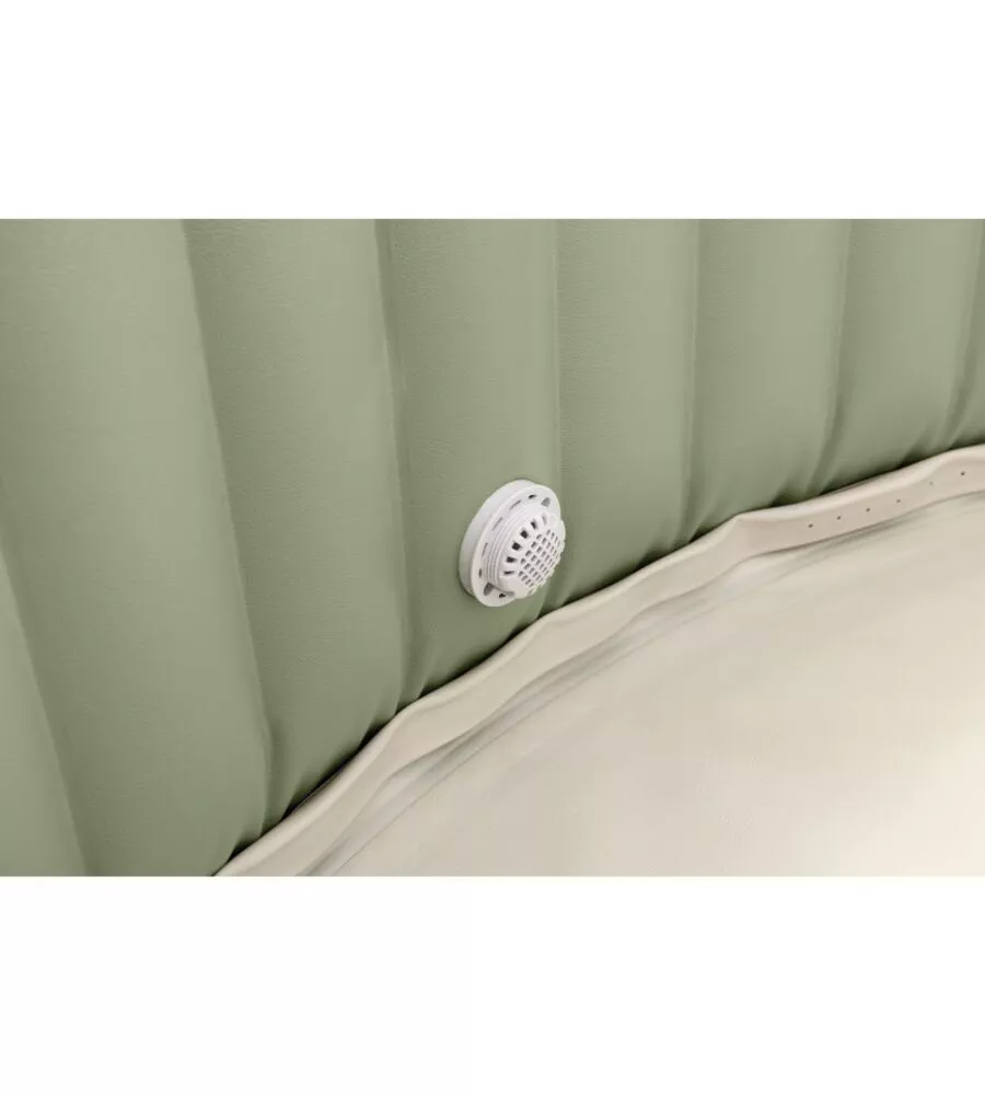 PISCINA IDROMASSAGGIO GONFIABILE INTEX "PURESPA BUBBLE MASSAGE" MARRONE 8 PERSONE 236X236X71 CM - COD. 28412NP