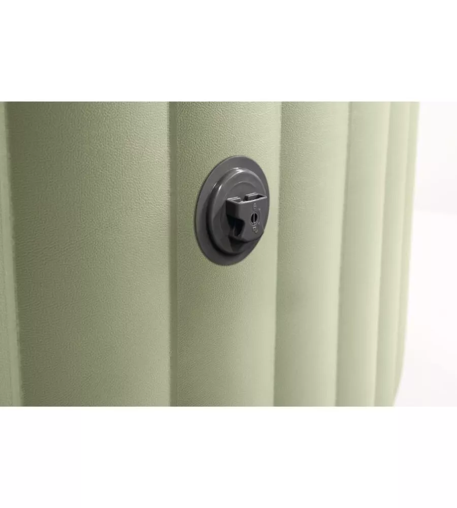 PISCINA IDROMASSAGGIO GONFIABILE INTEX "PURESPA BUBBLE MASSAGE" MARRONE 8 PERSONE 236X236X71 CM - COD. 28412NP