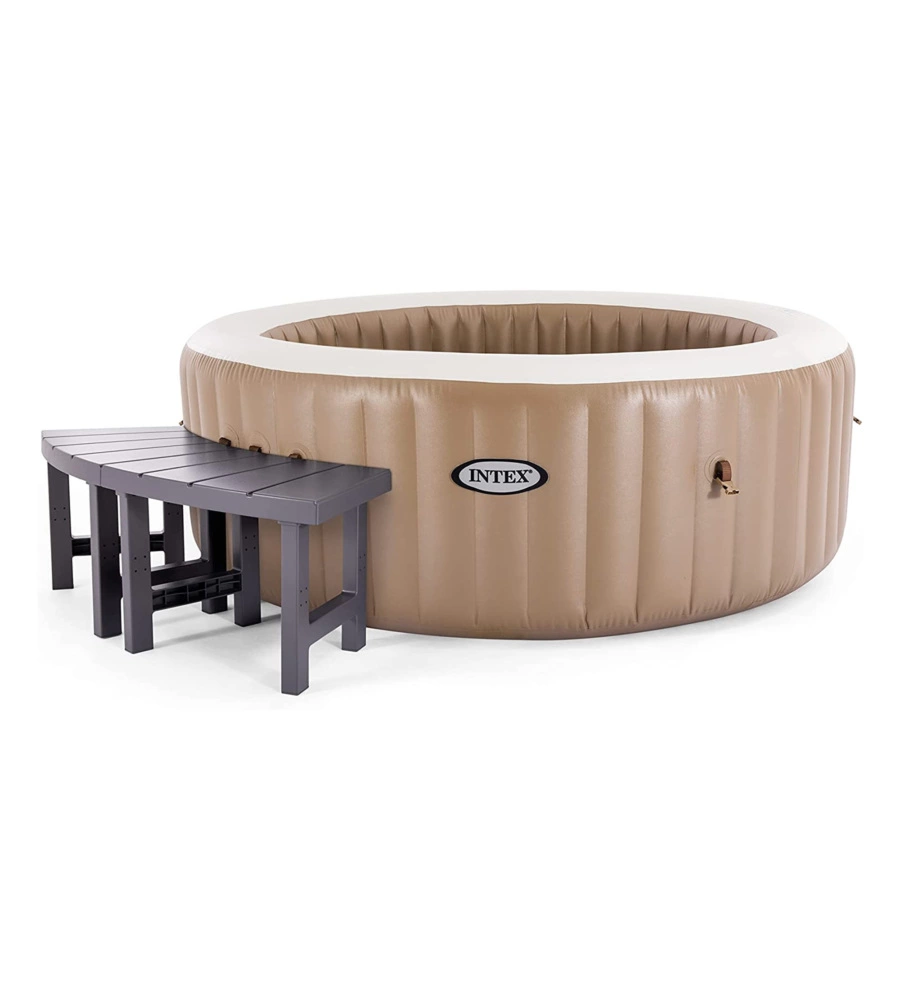 PANCHINA PER PISCINE IDROMASSAGGIO INTEX "PURESPA" MARRONE 4 POSTI - COD. 28514