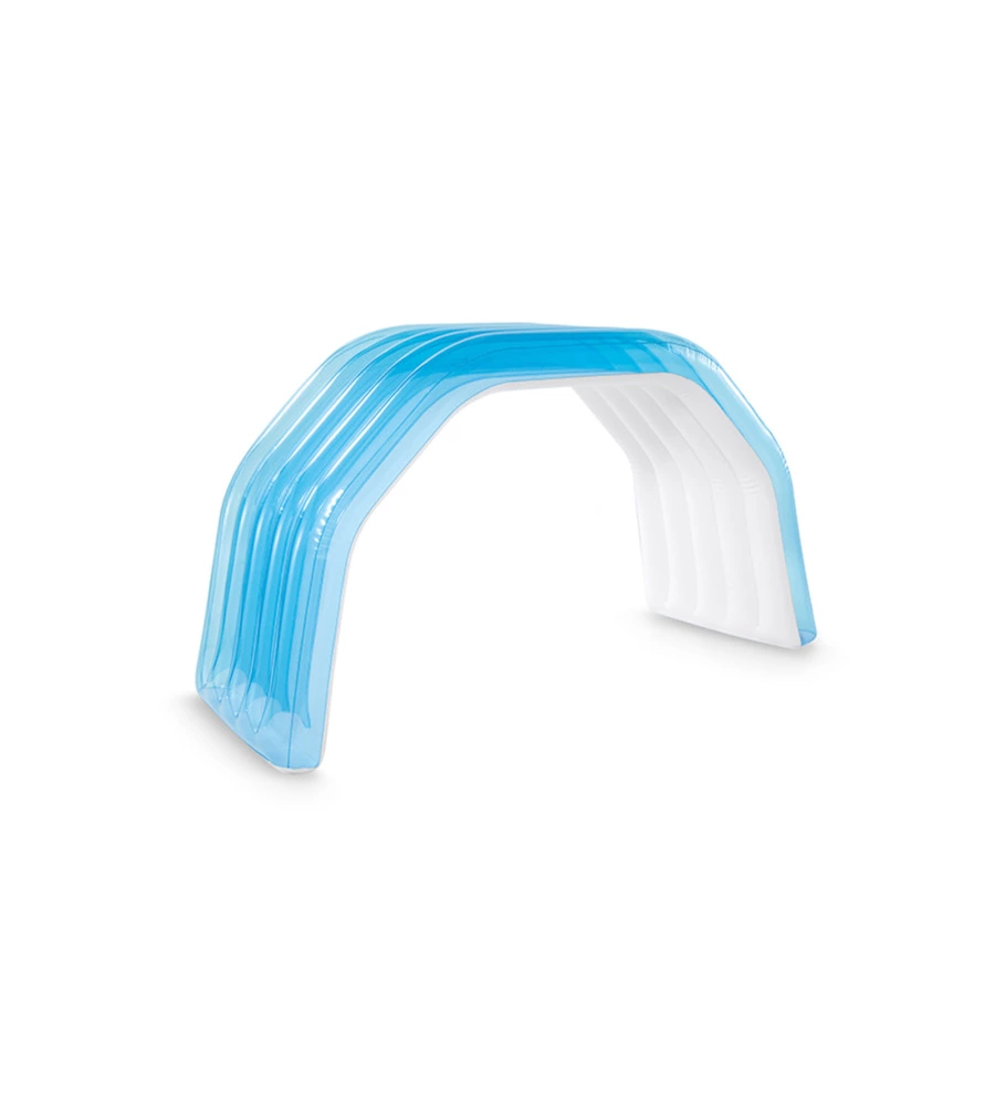 PISCINA GONFIABILE INTEX "SWIM CENTER FAMILY SUNSHADE" CON TETTOTIA PARASOLE 229X191X135 CM - COD. 57186NP