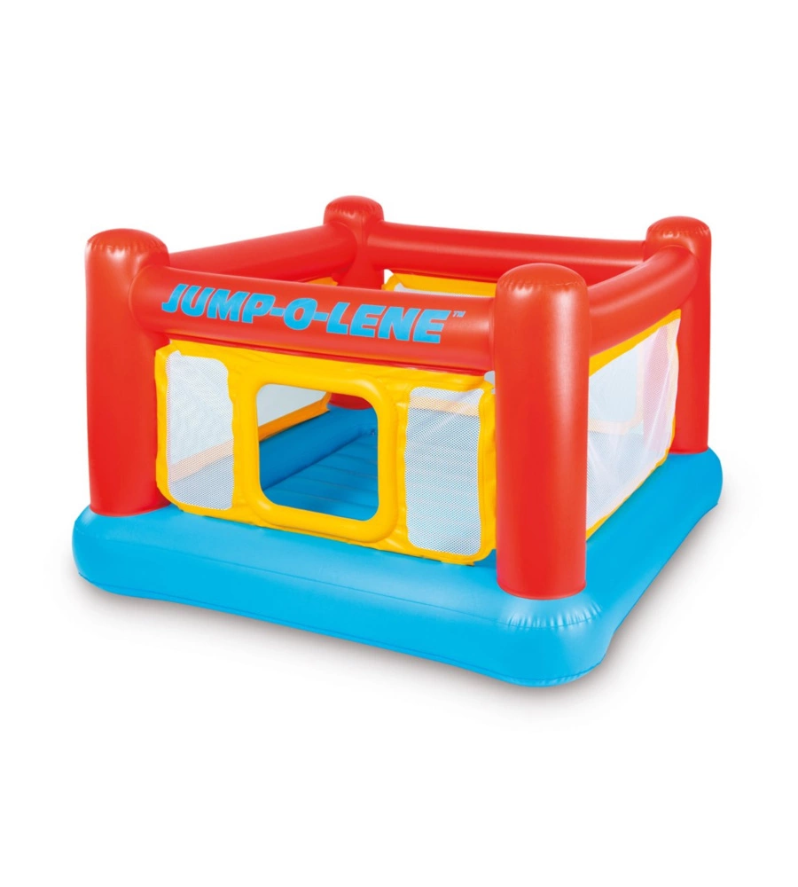 GIOCO GONFIABILE PER BAMBINI INTEX "PLAYHOUSE JUMP-O-LENE" 174X174X112 CM - COD. 48260NP
