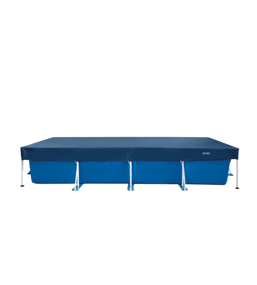 TELO DI COPERTURA PER PISCINE FUORI TERRA RETTANGOLARI INTEX 450X220X20 CM - COD. 28080