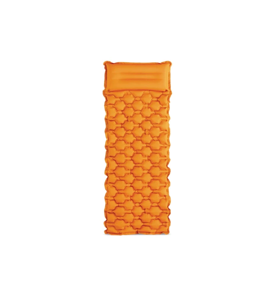 MATERASSO SINGOLO GONFIABILE INTEX "CAMPING" ARANCIONE 71X191X11 CM - COD. 64098NP